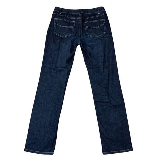 I. Jill Slim Leg Stretch Jeans Dark Wash Size 8 - Picture 1 of 5